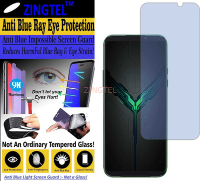 ZINGTEL Impossible Screen Guard for XIAOMI MI BLACK SHARK 2 (Impossible UV AntiBlue Light)(Pack of 1)