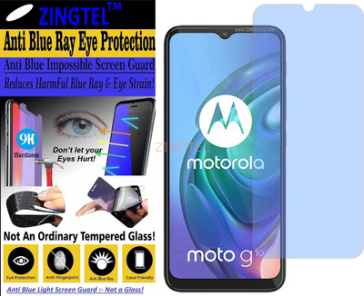 ZINGTEL Impossible Screen Guard for MOTOROLA G10 (Impossible UV AntiBlue Light)(Pack of 1)