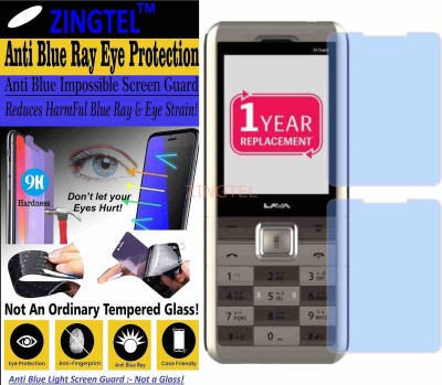 ZINGTEL Impossible Screen Guard for LAVA 34 PLUS (Impossible UV AntiBlue Light)(Pack of 1)