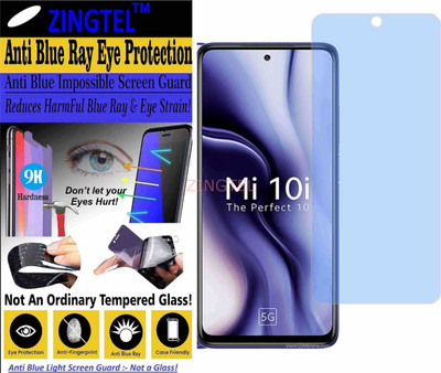 ZINGTEL Impossible Screen Guard for MI 10I 5G (Impossible UV AntiBlue Light)(Pack of 1)