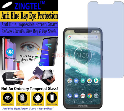 ZINGTEL Impossible Screen Guard for MOTOROLA MOTO ONE POWER (Impossible UV AntiBlue Light)(Pack of 1)