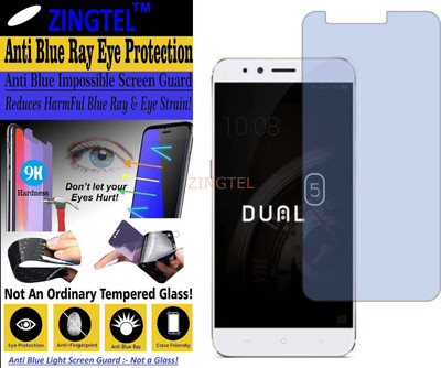 ZINGTEL Impossible Screen Guard for MICROMAX DUAL 5 E4820 (Impossible UV AntiBlue Light)(Pack of 1)