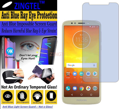 ZINGTEL Impossible Screen Guard for MOTOROLA E5 (Impossible UV AntiBlue Light)(Pack of 1)