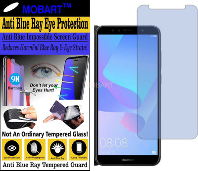 MOBART Impossible Screen Guard for HUAWEI HONOR Y6 2018 (Impossible UV AntiBlue Light)(Pack of 1)