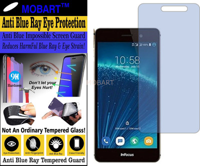 MOBART Impossible Screen Guard for INFOCUS M808I (Impossible UV AntiBlue Light)(Pack of 1)