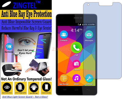 ZINGTEL Impossible Screen Guard for MICROMAX Q372 (UNITE 3) (Impossible UV AntiBlue Light)(Pack of 1)