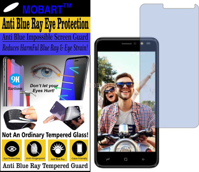 MOBART Impossible Screen Guard for INTEX AQUA LIONS X1 PLUS (Impossible UV AntiBlue Light)(Pack of 1)