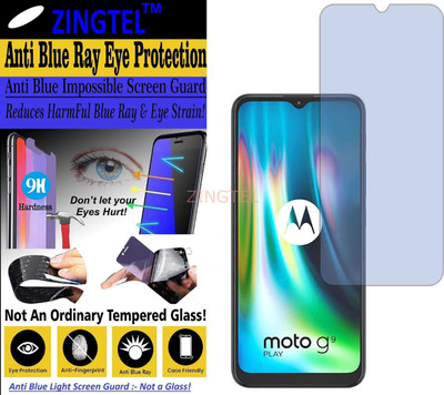 ZINGTEL Impossible Screen Guard for MOTOROLA G9 PLAY (Impossible UV AntiBlue Light)(Pack of 1)