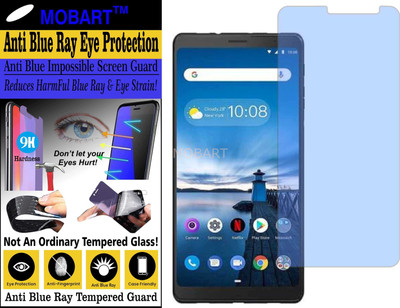 MOBART Impossible Screen Guard for LENOVO TAB V7 (Impossible UV AntiBlue Light)(Pack of 1)