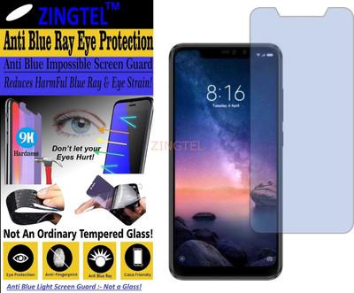 ZINGTEL Impossible Screen Guard for MI REDMI NOTE 6 PRO (Impossible UV AntiBlue Light)(Pack of 1)