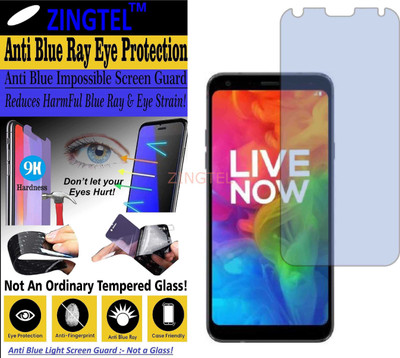 ZINGTEL Impossible Screen Guard for LG Q7 ALPHA (Impossible UV AntiBlue Light)(Pack of 1)