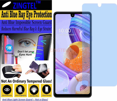 ZINGTEL Impossible Screen Guard for LG K71 (Impossible UV AntiBlue Light)(Pack of 1)