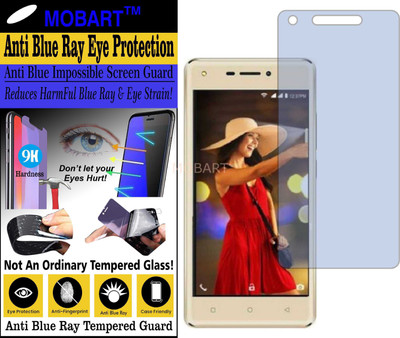 MOBART Impossible Screen Guard for INTEX AQUA LIONS 3 (Impossible UV AntiBlue Light)(Pack of 1)