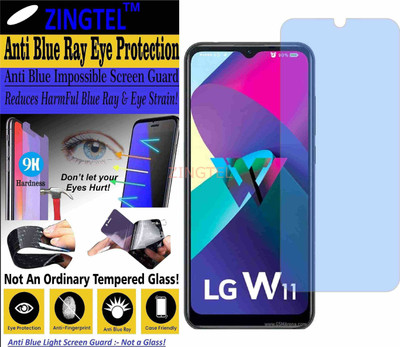 ZINGTEL Impossible Screen Guard for LG W31 PLUS (Impossible UV AntiBlue Light)(Pack of 1)