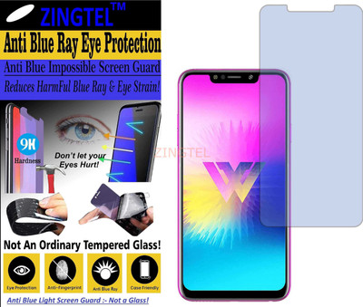 ZINGTEL Impossible Screen Guard for LG W10 (Impossible UV AntiBlue)(Pack of 1)