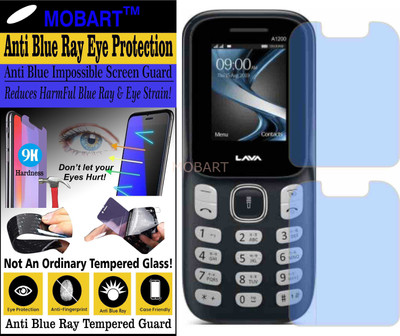 MOBART Impossible Screen Guard for LAVA A1200 (Impossible UV AntiBlue Light)(Pack of 1)
