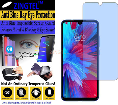 ZINGTEL Impossible Screen Guard for MI NOTE 7S (Impossible UV AntiBlue Light)(Pack of 1)