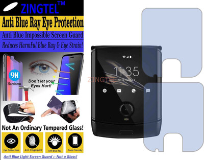 ZINGTEL Impossible Screen Guard for MOTOROLA RAZR 2019 (Impossible UV AntiBlue Light)(Pack of 1)