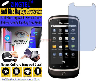 ZINGTEL Impossible Screen Guard for MICROMAX A70 (Impossible UV AntiBlue Light)(Pack of 1)