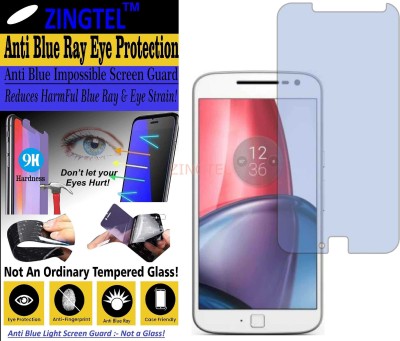 ZINGTEL Impossible Screen Guard for MOTOROLA MOTO G4 (Impossible UV AntiBlue Light)(Pack of 1)