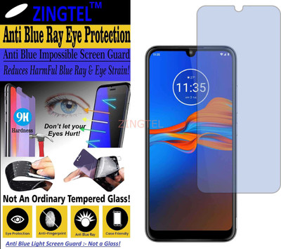 ZINGTEL Impossible Screen Guard for MOTO E6S (Impossible UV AntiBlue Light)(Pack of 1)
