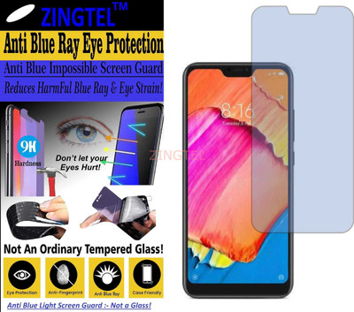 ZINGTEL Impossible Screen Guard for MI REDMI 6 PRO (Impossible UV AntiBlue Light)(Pack of 1)