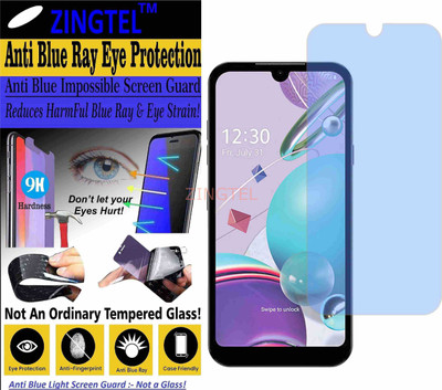 ZINGTEL Impossible Screen Guard for LG Q31 (Impossible UV AntiBlue Light)(Pack of 1)