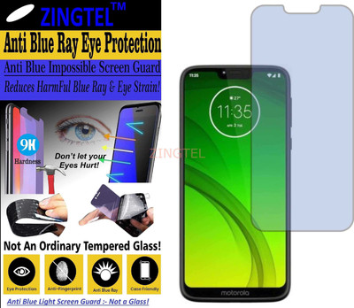 ZINGTEL Impossible Screen Guard for MOTOROLA MOTO G7 POWER (Impossible UV AntiBlue Light)(Pack of 1)