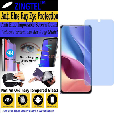 ZINGTEL Impossible Screen Guard for MI 11I (Impossible UV AntiBlue Light)(Pack of 1)
