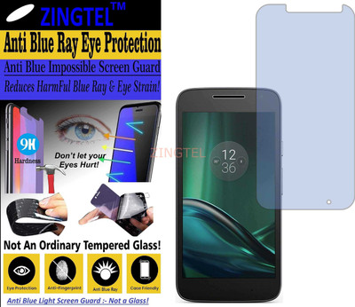 ZINGTEL Impossible Screen Guard for MOTOROLA MOTO G4 PLAY (Impossible UV AntiBlue Light)(Pack of 1)