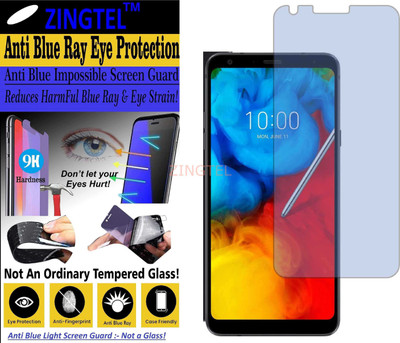 ZINGTEL Impossible Screen Guard for LG Q STYLO PLUS (Impossible UV AntiBlue Light)(Pack of 1)