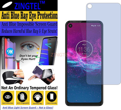 ZINGTEL Impossible Screen Guard for MOTO ONE ACTION (Impossible UV AntiBlue Light)(Pack of 1)