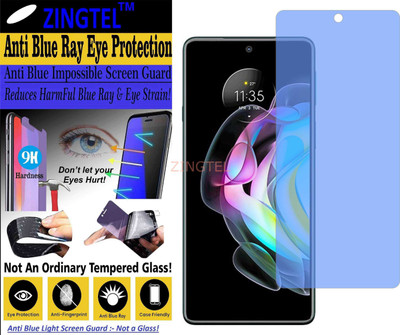 ZINGTEL Impossible Screen Guard for MOTOROLA EDGE 20 (Impossible UV AntiBlue)(Pack of 1)