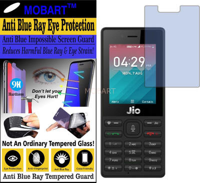 MOBART Impossible Screen Guard for JIO LYF 2403 (Impossible UV AntiBlue Light)(Pack of 1)