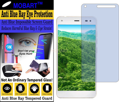 MOBART Impossible Screen Guard for JIO LYF EARTH 1 (Impossible UV AntiBlue Light)(Pack of 1)