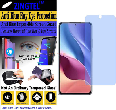 ZINGTEL Impossible Screen Guard for MI 11X PRO (Impossible UV AntiBlue Light)(Pack of 1)