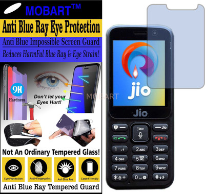 MOBART Impossible Screen Guard for JIO LYF F90M (Impossible UV AntiBlue Light)(Pack of 1)