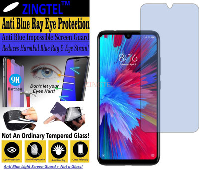 ZINGTEL Impossible Screen Guard for MI NOTE 7 PRO (Impossible UV AntiBlue Light)(Pack of 1)
