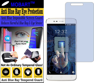 MOBART Impossible Screen Guard for INTEX ELYT E7 (Impossible UV AntiBlue Light)(Pack of 1)