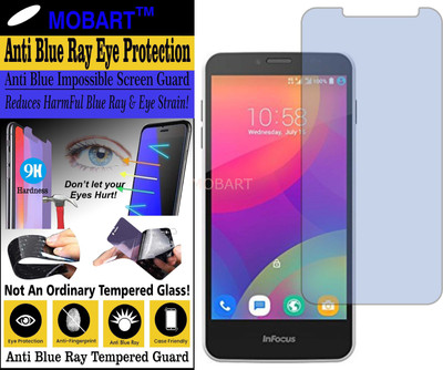 MOBART Impossible Screen Guard for INFOCUS M370I (Impossible UV AntiBlue Light)(Pack of 1)