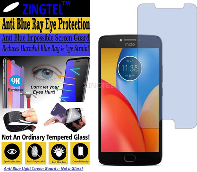 ZINGTEL Impossible Screen Guard for MOTOROLA MOTO E4 PLUS MT6737 (Impossible UV AntiBlue Light)(Pack of 1)