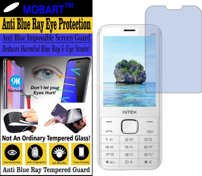 MOBART Impossible Screen Guard for INTEX A9 (Impossible UV AntiBlue Light)(Pack of 1)