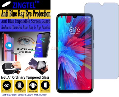 ZINGTEL Impossible Screen Guard for MI REDMI NOTE 7 (Impossible UV AntiBlue Light)(Pack of 1)