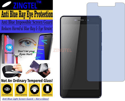 ZINGTEL Impossible Screen Guard for MICROMAX E353 (CANVAS MEGA) (Impossible UV AntiBlue Light)(Pack of 1)