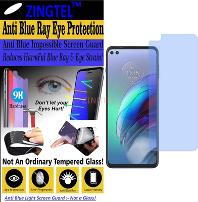 ZINGTEL Impossible Screen Guard for MOTOROLA G100 (Impossible UV AntiBlue Light)(Pack of 1)