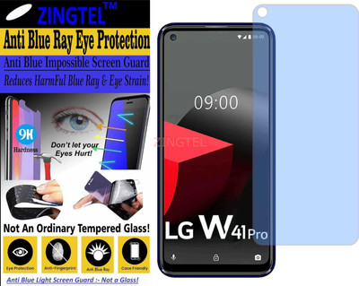 ZINGTEL Impossible Screen Guard for LG W41 PLUS (Impossible UV AntiBlue Light)(Pack of 1)