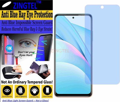 ZINGTEL Impossible Screen Guard for MI 10T LITE 5G (Impossible UV AntiBlue Light)(Pack of 1)