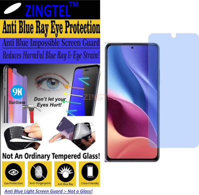 ZINGTEL Impossible Screen Guard for MI XIAOMI POCO F3 (Impossible UV AntiBlue Light)(Pack of 1)
