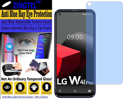 ZINGTEL Impossible Screen Guard for LG W41 PRO (Impossible UV AntiBlue Light)(Pack of 1)