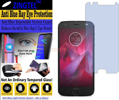 ZINGTEL Impossible Screen Guard for MOTOROLA MOTO Z2 FORCE (Impossible UV AntiBlue Light)(Pack of 1)
